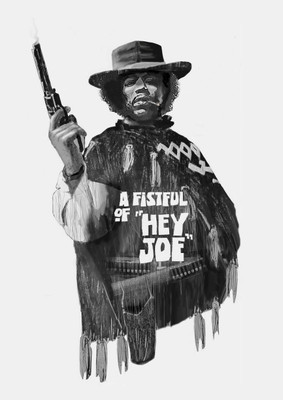 62% OFF on Jimi Hendrix Hey Joe Paper Print