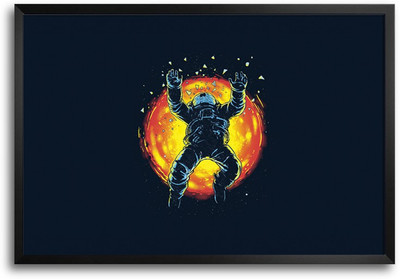 46% OFF on ShopMantra Space Astronaut Artwork Laminated Frame Poster Paper Print 46% OFF on ShopMantra Space Astronaut Artwork Laminated Frame Poster Paper Print