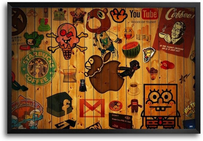 74% OFF on Bape Bar Fp00003761 Framed Photographic Paper