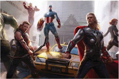 75% OFF on Artmagik Avengers Poster Fine Art Print 75% OFF on Artmagik Avengers Poster Fine Art Print