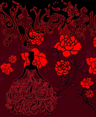 79% OFF on Canvas Painting Without Frame - Beautiful Rose Canvas Art