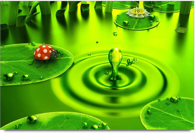 50% OFF on Peacock feather design Paper Print 50% OFF on Peacock feather design Paper Print