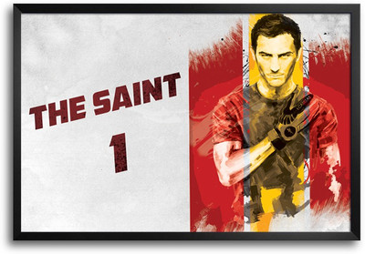 46% OFF on Shopmantra Iker Casillas FernáNdez Spain Football Laminated Frame Poster Paper Print