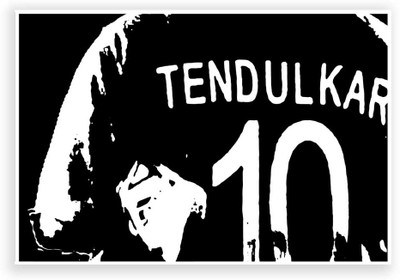 27% OFF on PosterGuy 10 Number Jersey - Sachin Tendulkar Cricket World Cup Poster Paper Print
