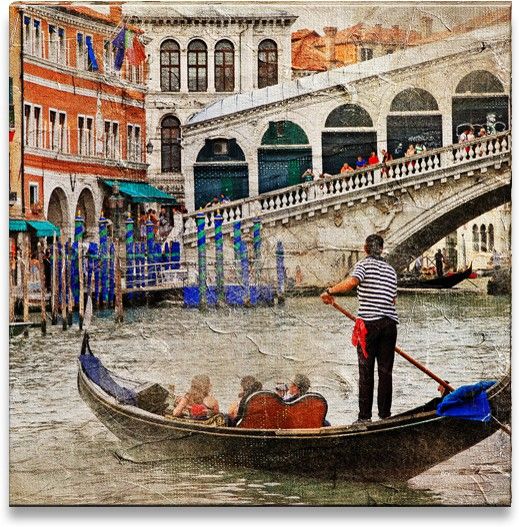 38% OFF on Beautiful Venice Canvas Art