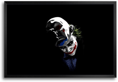 46% OFF on ShopMantra Joker Mask Laminated Frame Poster Paper Print 46% OFF on ShopMantra Joker Mask Laminated Frame Poster Paper Print