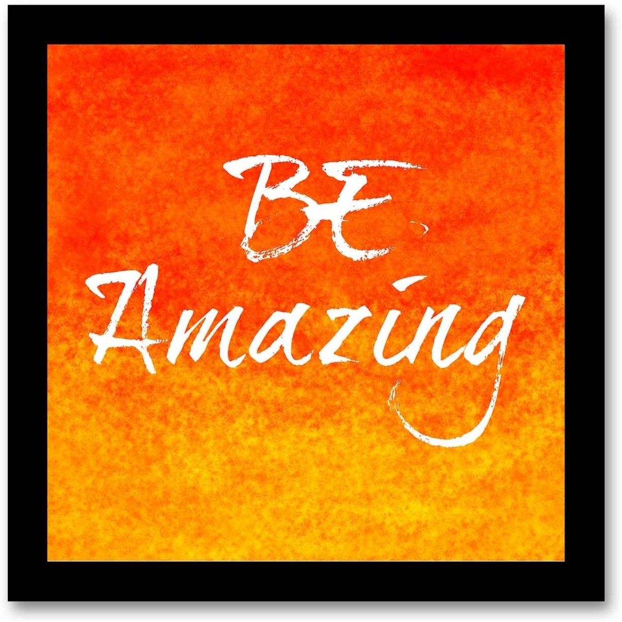 36% OFF on Speaking Frames Be Amazing Framed Photographic Paper