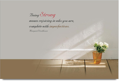 62% OFF on Complete Your Imperfection Paper Print