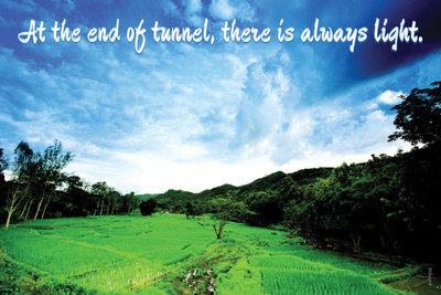 16% OFF on Quote With Beauty Of Nature Paper Print