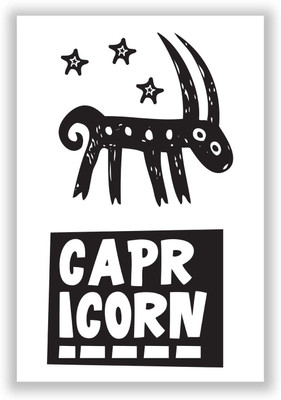 37% OFF on Capricorn | Zodiac Sign Gifts For Friends & Family Paper Print