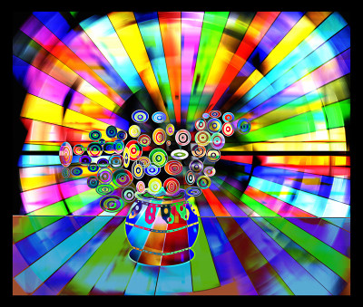 50% OFF on Abstract Vase Paper Print