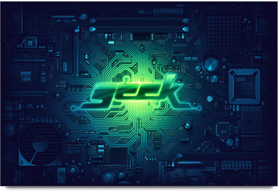 58% OFF on Geek Circuit Poster Paper Print