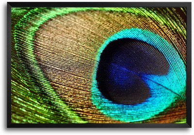 46% OFF on Peacock Feather Laminated Framed Paper Print 46% OFF on Peacock Feather Laminated Framed Paper Print