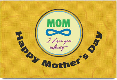 53% OFF on Happy Mother's Day -SMFP00002227 Laminated Poster Paper Print