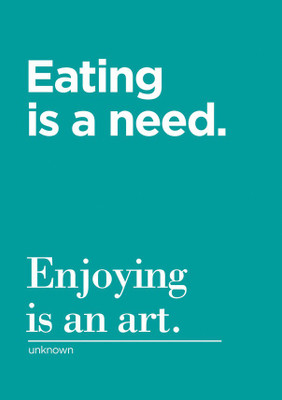 52% OFF on Enjoying Is An Art Quote Fine Art Print