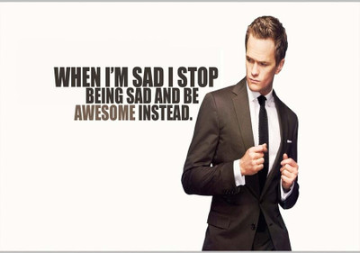 37% OFF on Barney StinsonPoster (18 x 12 Inches) by Shopkeeda Paper Print