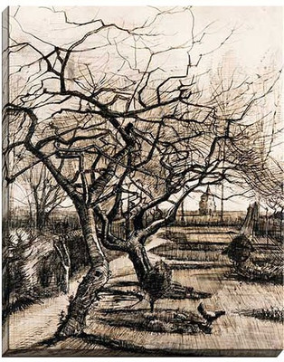 The Parsonage Garden at Nuenen in Winter by Van Gogh 30 The Parsonage Garden at Nuenen in Winter by Van Gogh 30