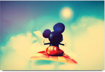 34% OFF on Cute Mickey Paper Print