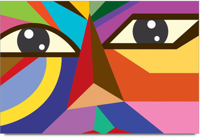 53% OFF on Geometrical Shapes Face Design Laminated Poster Paper Print 53% OFF on Geometrical Shapes Face Design Laminated Poster Paper Print