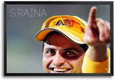 53% OFF on Suresh Raina Fp00004033 Framed Photographic Paper