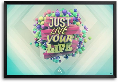 74% OFF on Live Your Life Fp00004441 Framed Photographic Paper 74% OFF on Live Your Life Fp00004441 Framed Photographic Paper