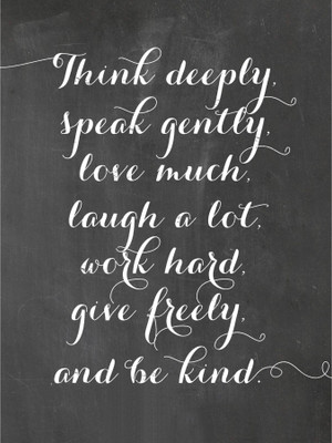 Life Principles - Chalkboard Art 12 Life Principles - Chalkboard Art 12