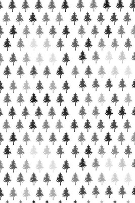 37% OFF on The Black & White Forest Paper Print