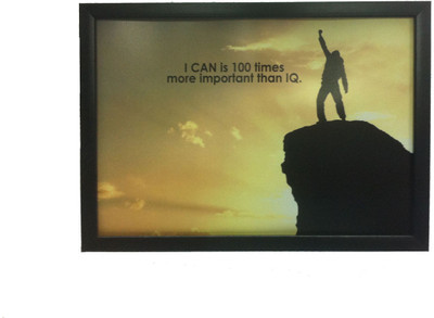 45% OFF on Speaking Frames - I Can is More Important than IQ Photographic Paper