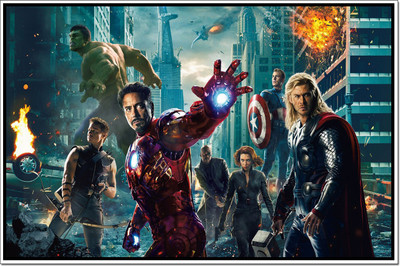 68% OFF on The Avengers Poster Paper Print 68% OFF on The Avengers Poster Paper Print