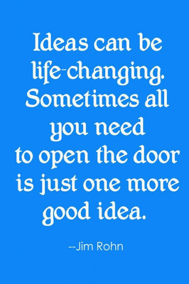 62% OFF on Ideas Can Change Life Quote Poster Photographic Paper