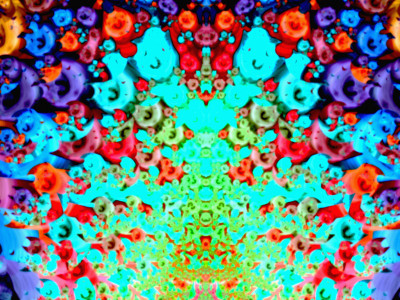 50% OFF on Fractal fusion Paper Print