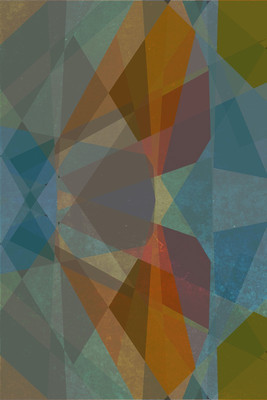 37% OFF on Singularity Abstract Pattern Paper Print