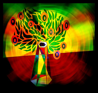 50% OFF on Abstract Vase Paper Print