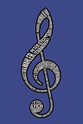 6% OFF on Music Composers Paper Print