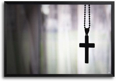 74% OFF on Cross Pendant Fp00004639 Framed Photographic Paper