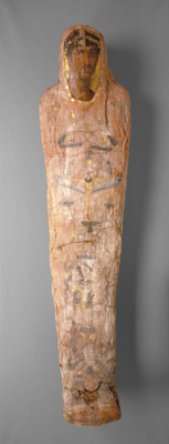 14% OFF on Mummy With Cartonnage And Portrait Fine Art Print