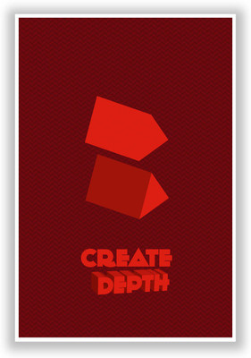 37% OFF on Posterguy Create Depth Graphic Illustration For Motivation Poster Paper Print