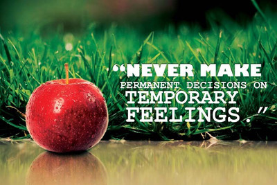 62% OFF on StyBuzz temporary feelings quote poster Photographic Paper