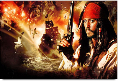34% OFF on Amy Captain Jack Sparrow with Gun 3D Poster 34% OFF on Amy Captain Jack Sparrow with Gun 3D Poster