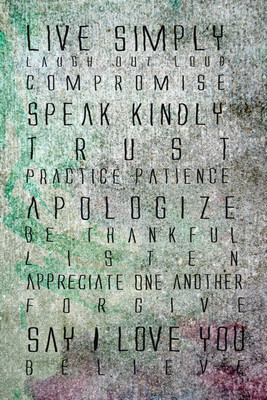 37% OFF on Live Simply Paper Print