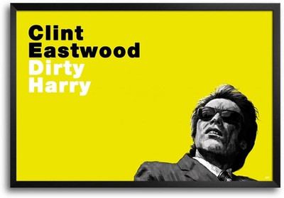 74% OFF on Clint Eastwood Fp00004234 Framed Photographic Paper