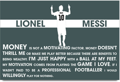 53% OFF on Shopmantra Lionel Messi Quote Minimal Poster Paper Print 53% OFF on Shopmantra Lionel Messi Quote Minimal Poster Paper Print