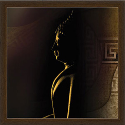 16% OFF on Peaceful Gautam Buddha Frame By Returnfavors Canvas Art