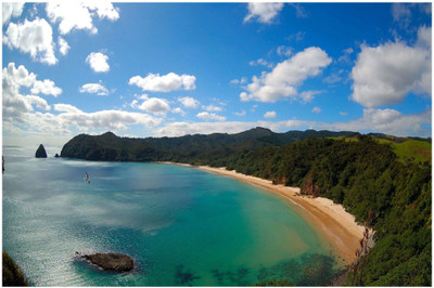 34% OFF on SPOILT - Nature's Beauty. Ocean, Corals, Blue Skies Paper Print