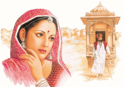 52% OFF on Village Painting Paper Print