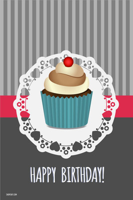 16% OFF on Poster - Occasional Quote For Birthday Paper Print