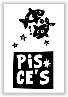 50% OFF on Pisces | Zodiac Sign Gifts For Friends & Family Paper Print