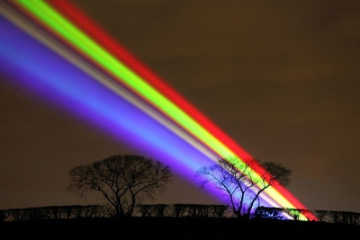 70% OFF on 130593Colorful Rays Poster Photographic Paper