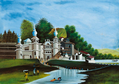 20% OFF on White Castle Canvas Art