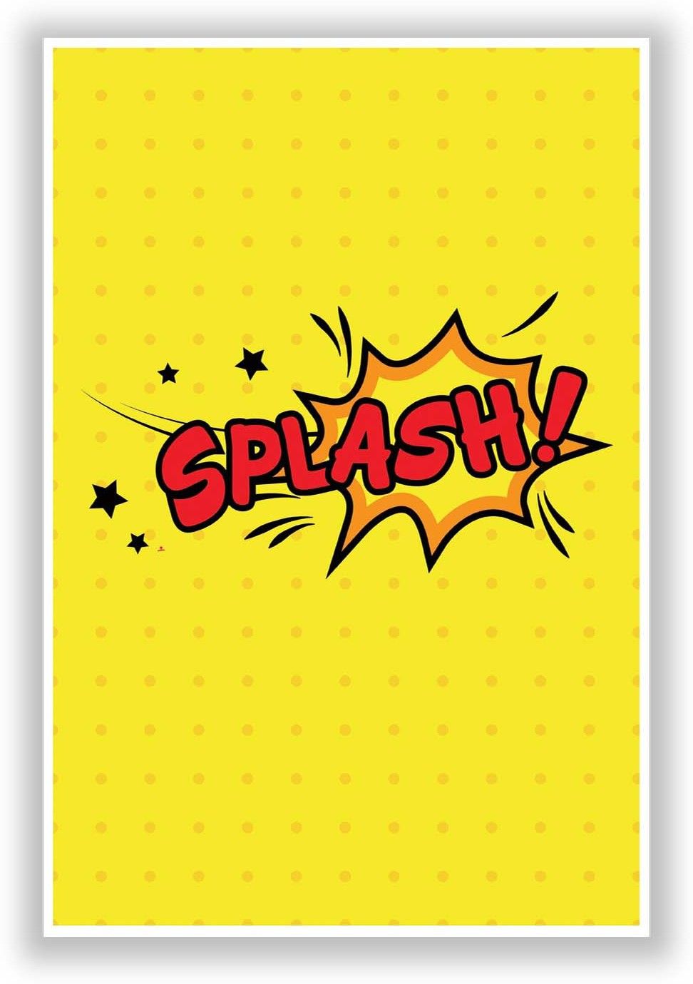 50% OFF on Splash Comic Sound Quirky Illustration Funny Graphic Design Paper Print 50% OFF on Splash Comic Sound Quirky Illustration Funny Graphic Design Paper Print